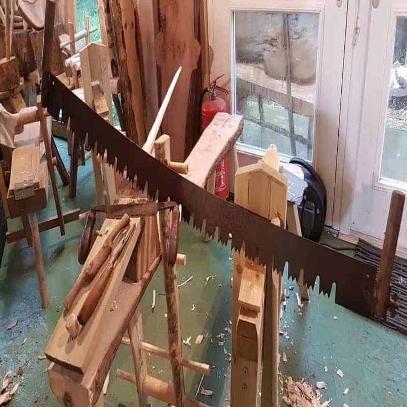Cross-Cut Saw (Thwart Saw)