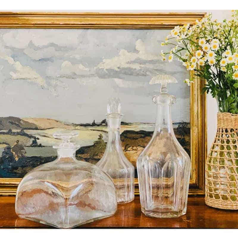 Old European Wine Decanters
