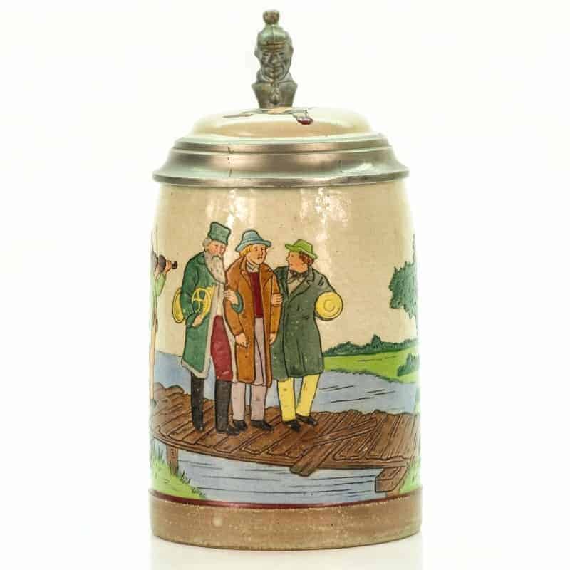 Marzi & Remy Etched German Stein