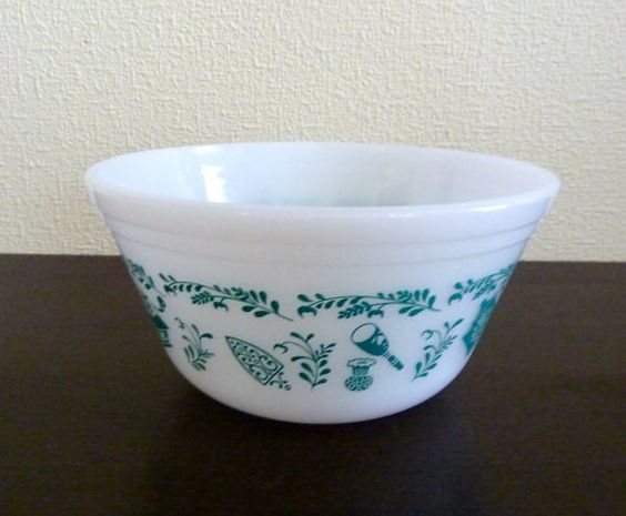 Multiple Milk Glass Bowl