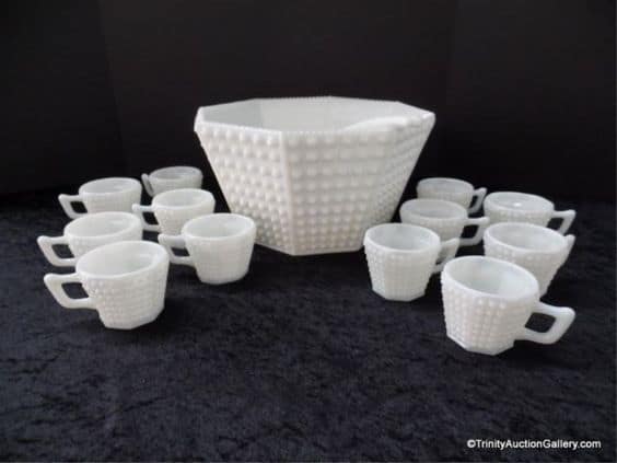 Octagonal Punch Bowl