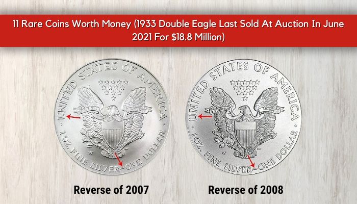 2008-W Silver Eagle Errors