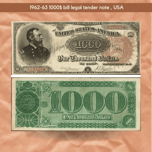 $1000 Bill Rarity