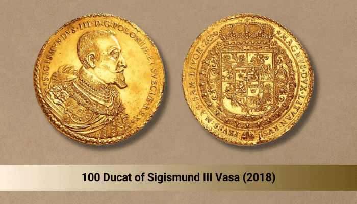 100 Ducat of Sigismund III Vasa (2018)