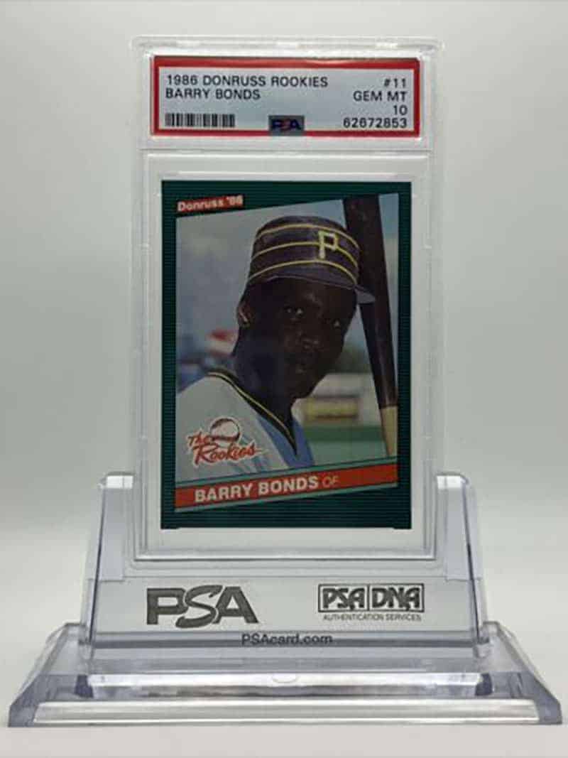 1986 Donruss The Rookies Barry Bonds