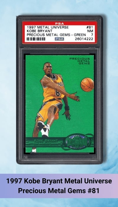 1997-98 Kobe Bryant Metal Universe Precious Metal Gems #81