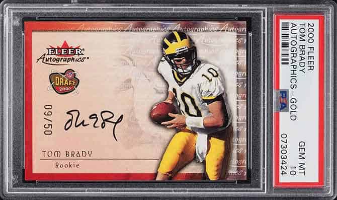 2000 Fleer Autographics Gold Card