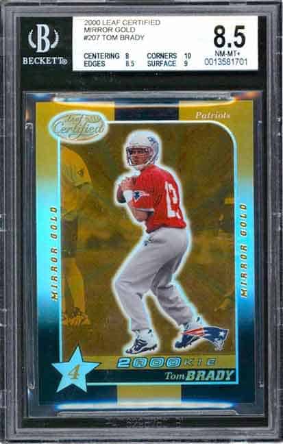 2000 Leaf Certified Mirror Gold #207