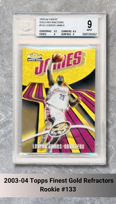 2003-04 Topps Finest Gold Refractors Rookie #133