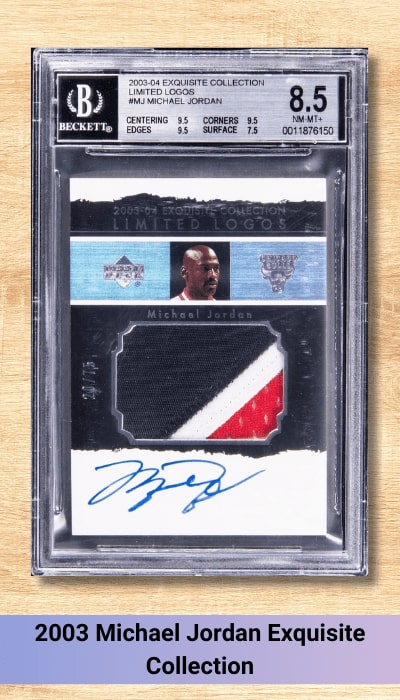 2003 Michael Jordan Exquisite Collection