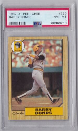 Barry Bonds O-Pee-Chee Baseball Card