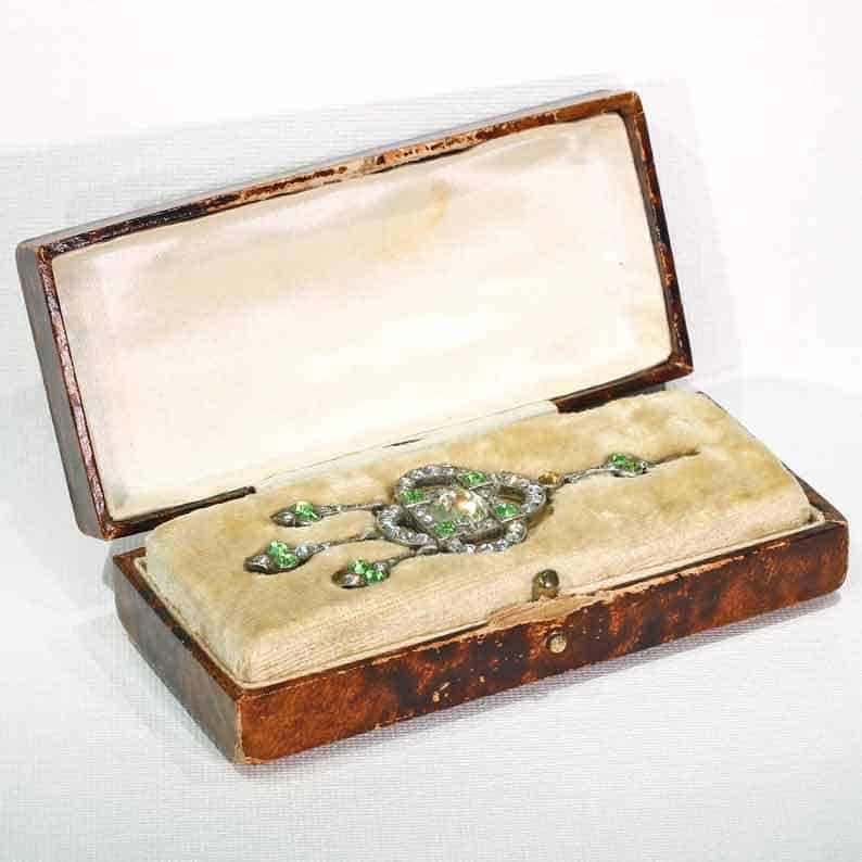 Edwardian-Style Paste Necklace Pendant