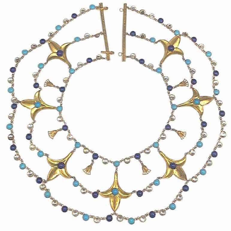 Egyptian Style Opera Necklace for Aida