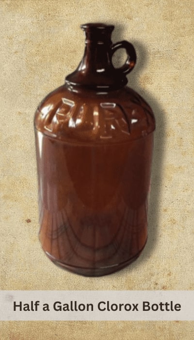 Half a Gallon Clorox Bottle