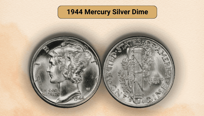 1944 Mercury Silver Dime