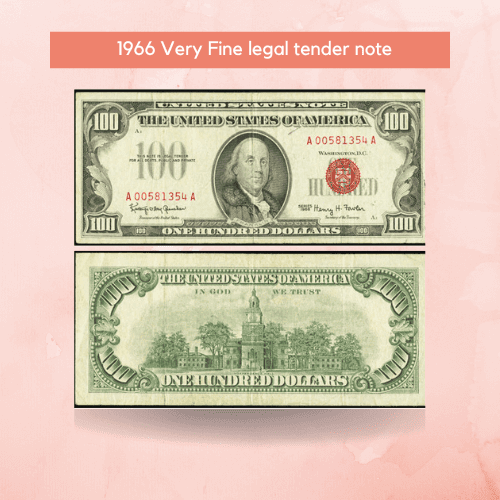 1966 Very Fine legal tender note