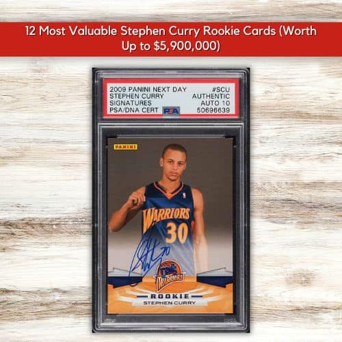 Panini Next Day Signatures Stephen Curry Rookie Auto #SCU