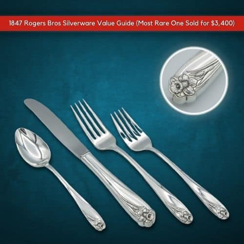Daffodil Motif Silverware