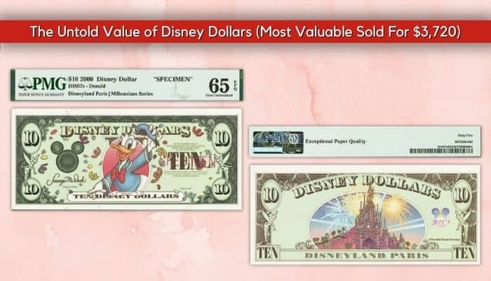 Disneyland Paris $10 2000 Rodgers R-67 Specimen PMG Gem Uncirculated 65 EPQ