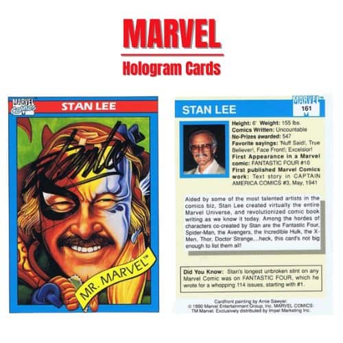161 Stan Lee, 162 Checklist