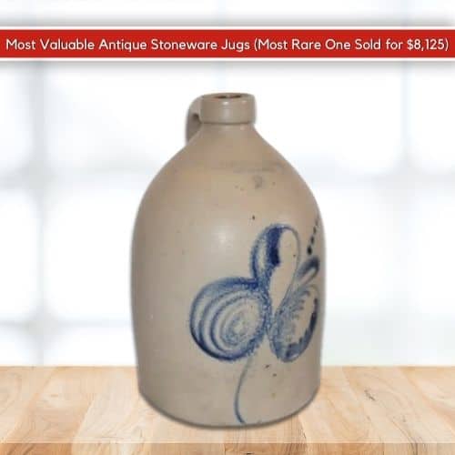 19th Century Decorated Jug from Keene, New Hampshire