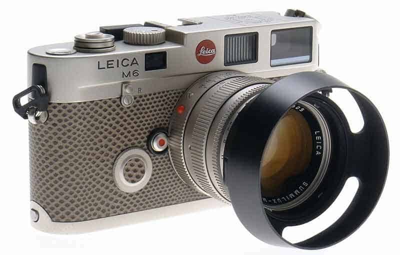 75 LEICA M6 LIMITED MINT PLATINUM SUMMILUX 1.4/50mm LENS RARE SNAKE SKIN