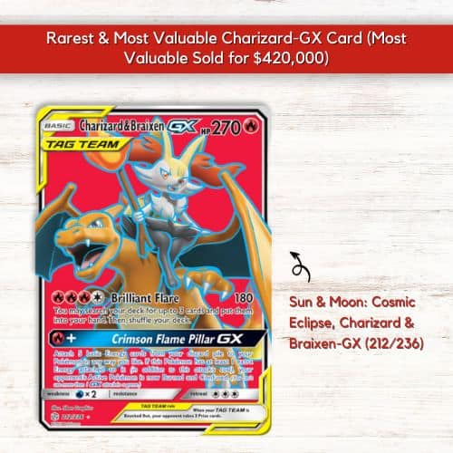 Cosmic Eclipse, Charizard & Braixen-GX (212_236)