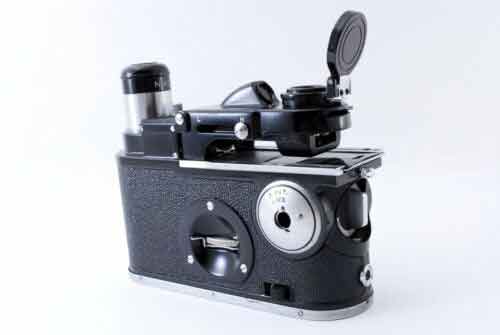 NIKON NIPPON KOGAKU MODEL H FIELD MICROSCOPE +10X EYEPIECE +LEATHER CASE