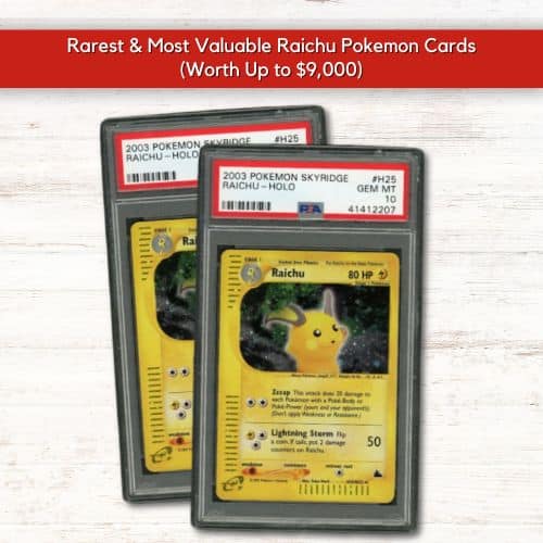 Pokemon Skyridge E-series Raichu Holo H25_H32 (2003)