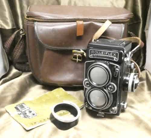 Rolleiflex 2.8E Heidosmat 1:2.8/80 Zeiss Planar f=80mm Franke Heidecke Camera