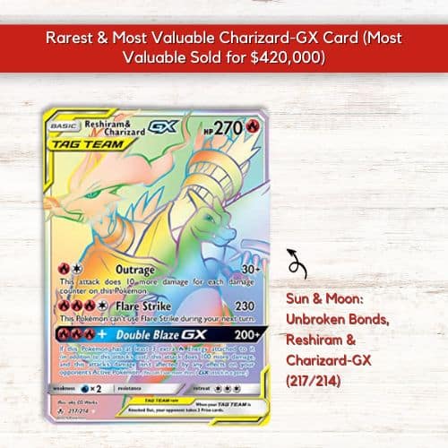 Unbroken Bonds, Reshiram & Charizard-GX (217_214)