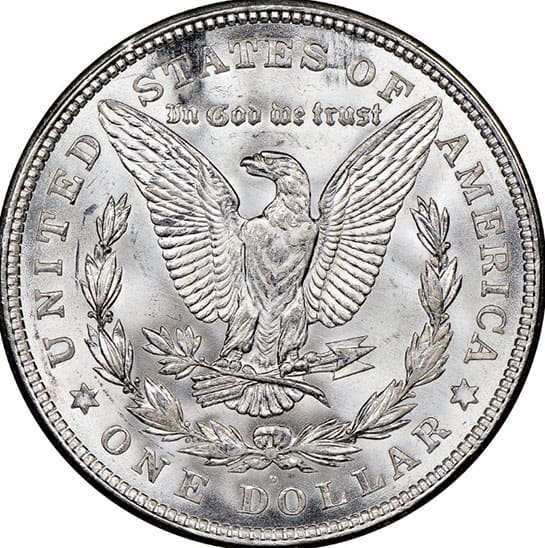 The 1921 Morgan Silver Dollar – D Mint Mark