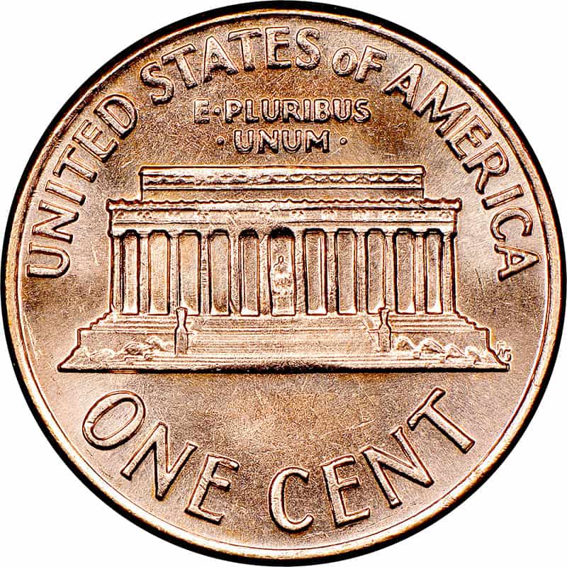 The 1972 Memorial Lincoln Penny - S Mint Mark 