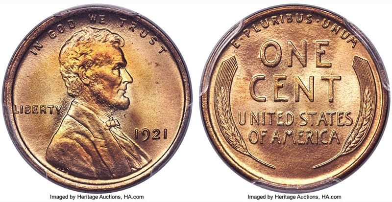 1921 Penny Value - Most Valuable 1921 Pennies