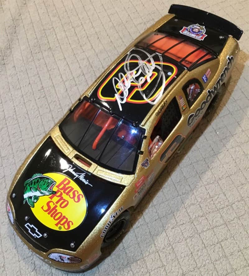 Most Valuable Dale Earnhardt Collectibles - Dale Earnhardt Sr. #3 Bass Pro 1998 Chevy Monte Carlo 1:24 Action RCCA Elite Gold