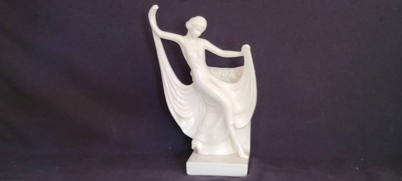 Most Valuable Occupied Japan Figurines - Vintage Dancing Woman Occupied Japan Figurine