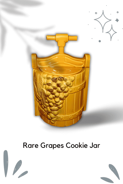 Rare Grapes Cookie Jar
