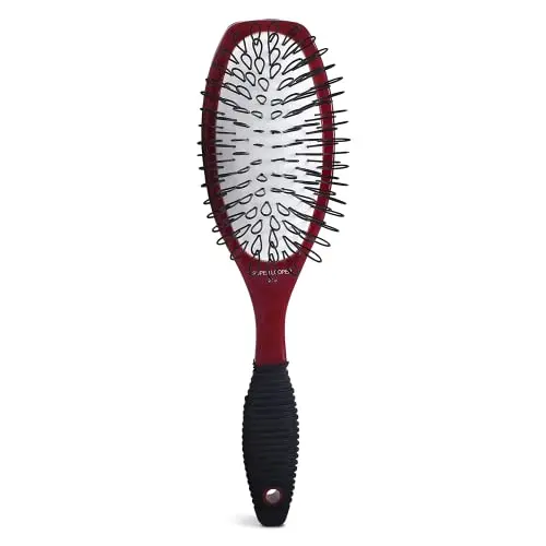 Spornette Super Looper black brush with looped nylon bristles