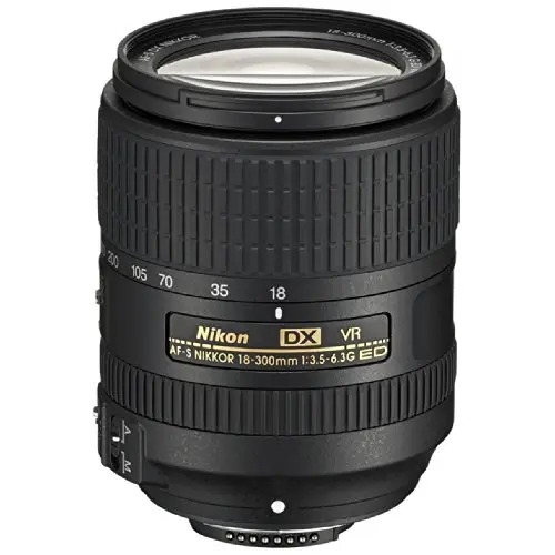 Nikon AF-S DX 18-300mm f/3.5-6.3G ED super-telephoto zoom lens