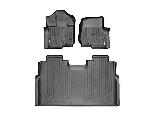 WeatherTech Custom Fit FloorLiners for Ford F-150 Crew Cab