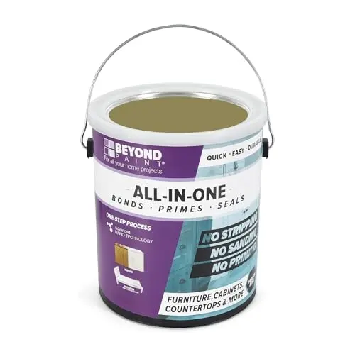 Beyond Paint All-in-One Refinishing Paint in Sage, one-gallon size