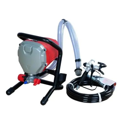 Himalaya red and gray airless paint sprayer unit
