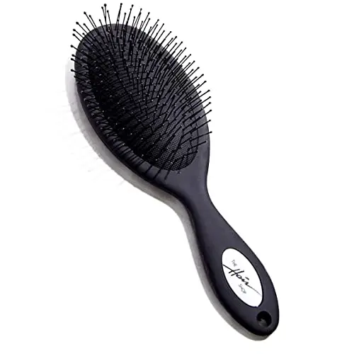 The Hair Shop black ergonomic detangling brush