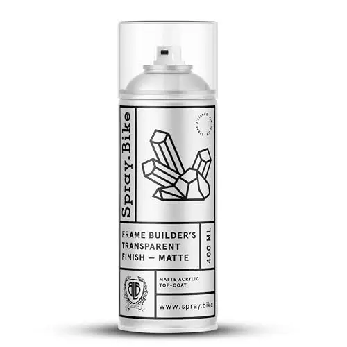 Spray.Bike clear matte protective finish spray can for bikes