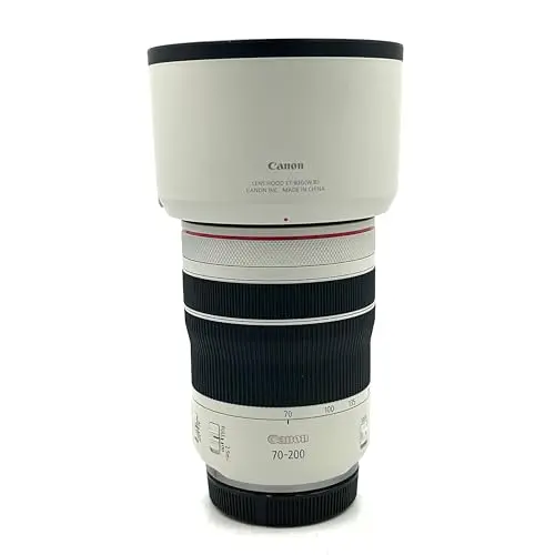 Canon RF 70-200mm F4 L premium white telephoto lens