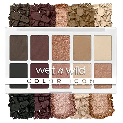 wet n wild Color Icon 10-Pan Eyeshadow Palette in Brown Nude Awakening