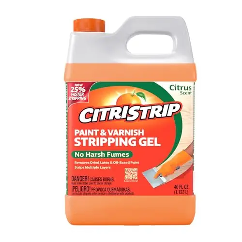 Citristrip Stripping Gel in an orange container