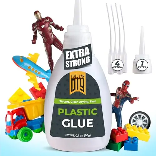 Y'allCanDiy super glue for plastic with cyanoacrylate formula