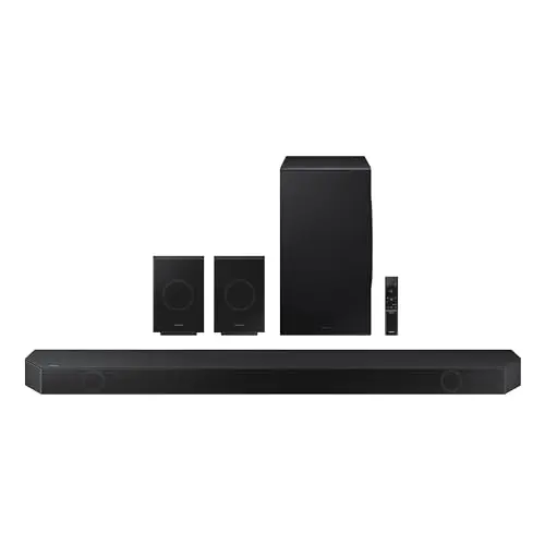 Samsung Q990D Premium 11.1.4 Channel Soundbar with wireless rear speakers