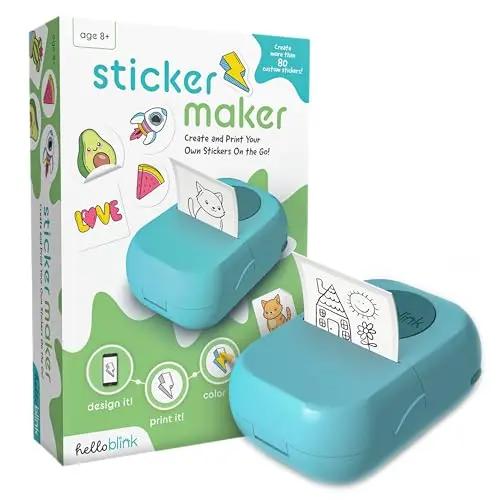Ceaco Hello Blink mini stickers and photo printer for kids